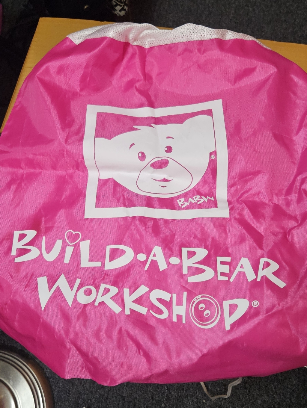 Build A Bear Drawstring Bag